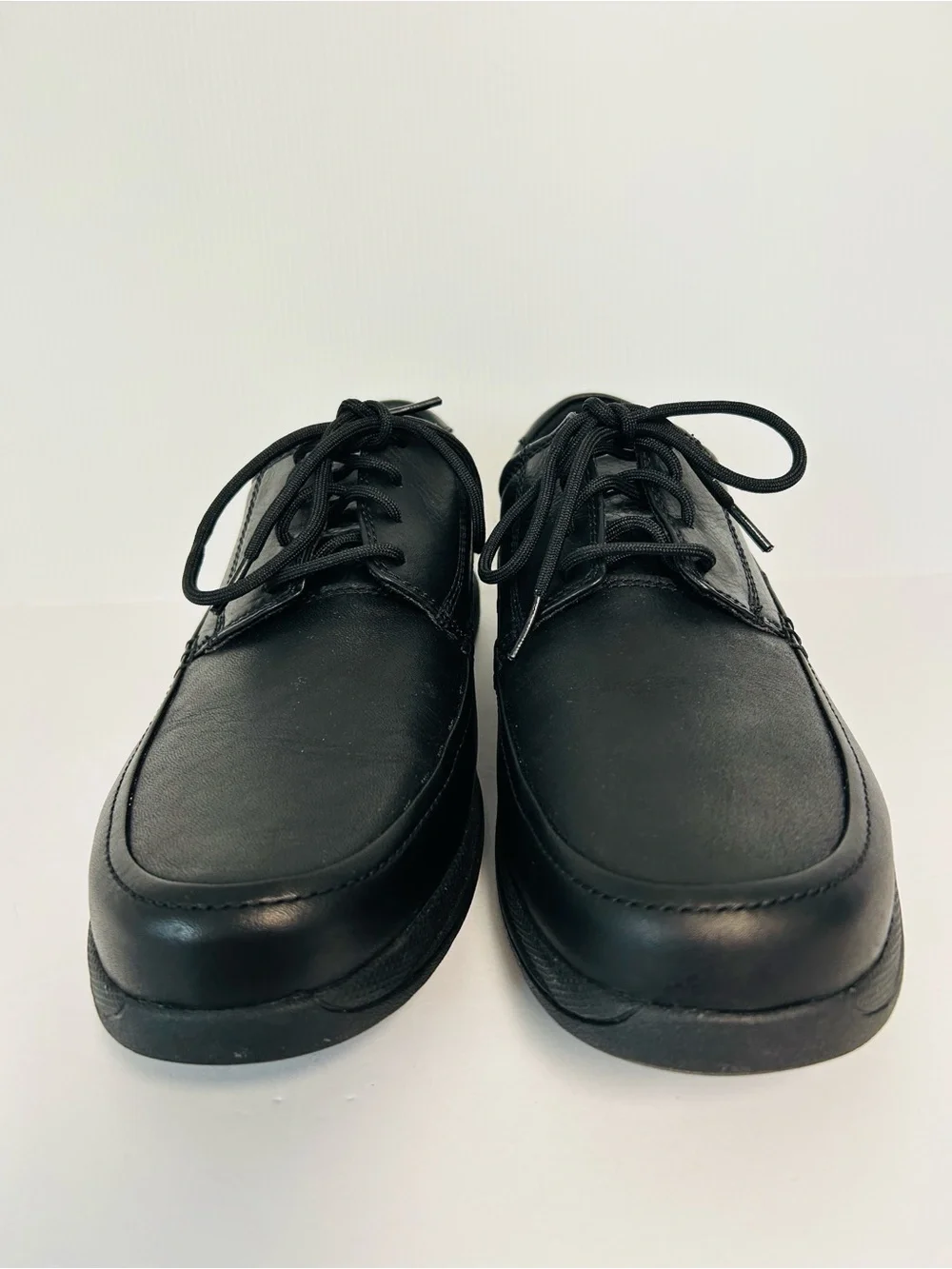 Rockport Leather NOS Adiprene by Adidas Webern Black Oxford Shoes Mens 11